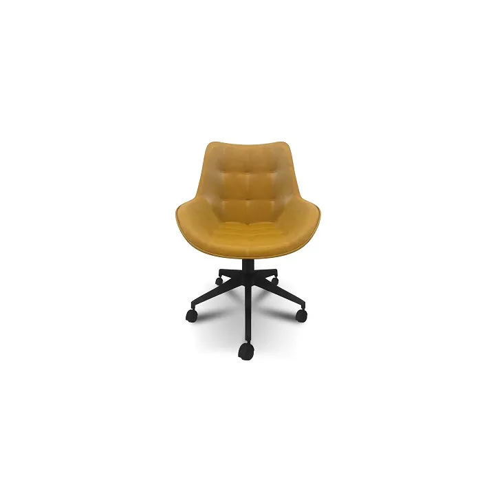 Upholstered Button Tufted Chair
